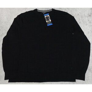 Banana Republic Merino Wool Crew Neck Sweater Men's Large Black Long Sleeve